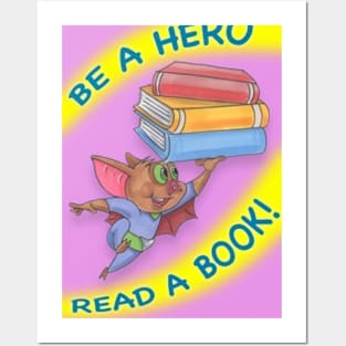 Be a Hero Posters and Art